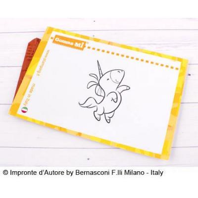 Impronte d’Autore Unmounted Rubber Stamp Dante - Einhorn